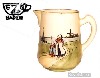 georg schmider pottery pitcher