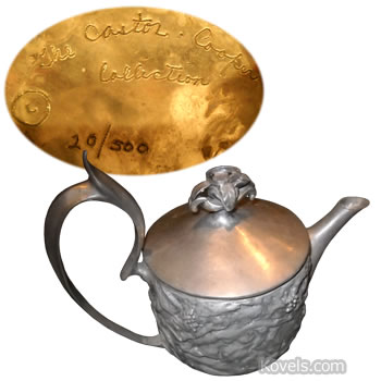 castor cooper teapot