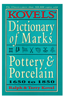 Pottery And Porcelain 1650 to 1850 Kovels Dictionary of Marks