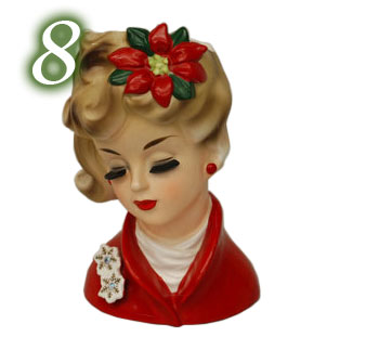 Lady Head Vase
