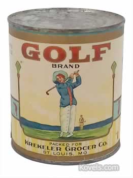 Golf Brand Tomatoes Label
