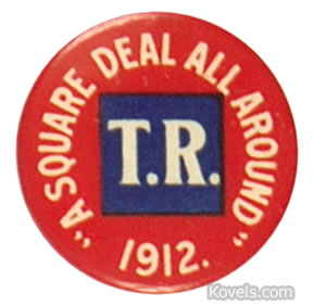 Political button - Theodore Roosevelt