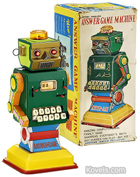 Answer Game Machine toy robot