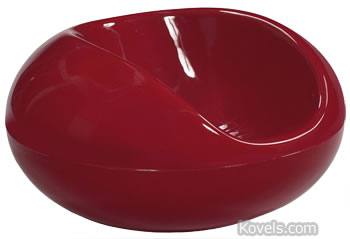 Eero Aarnio Bright Red "Pastil" Chairs from 1967