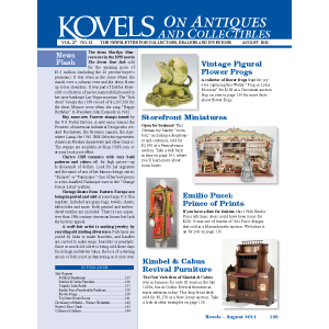 Kovels on Antiques & Collectibles August 2011