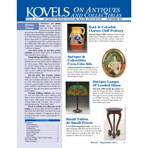 Kovels on Antiques & Collectibles Vol. 38 No. 1