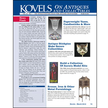 Kovels on Antiques and Collectibles March 2012