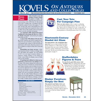 Kovels on Antiques and Collectibles Vol. 39 No. 3