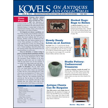 Kovels on Antiques and Collectibles Vol. 38 No. 9