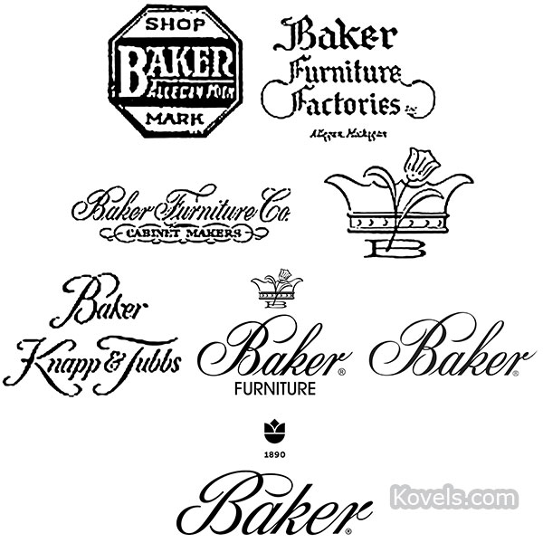 Baker Furniture Dictionary of Marks Premium Articles